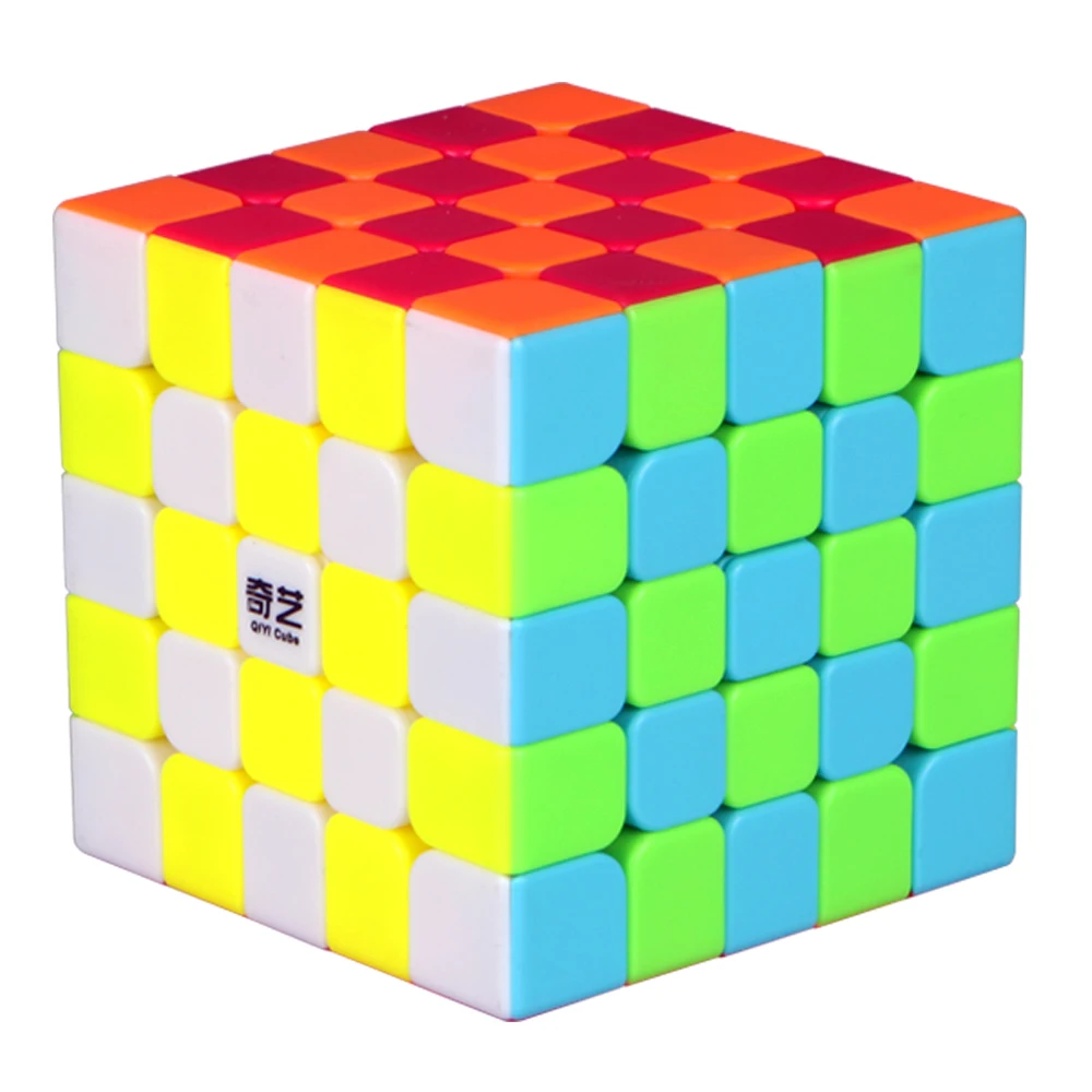 

6.2 CM Professional QiYi's 5 Layers Magic Cubes 5x5x5 Puzzle Cube Toy 5*5*5 Speed for Kids Cubo Megico