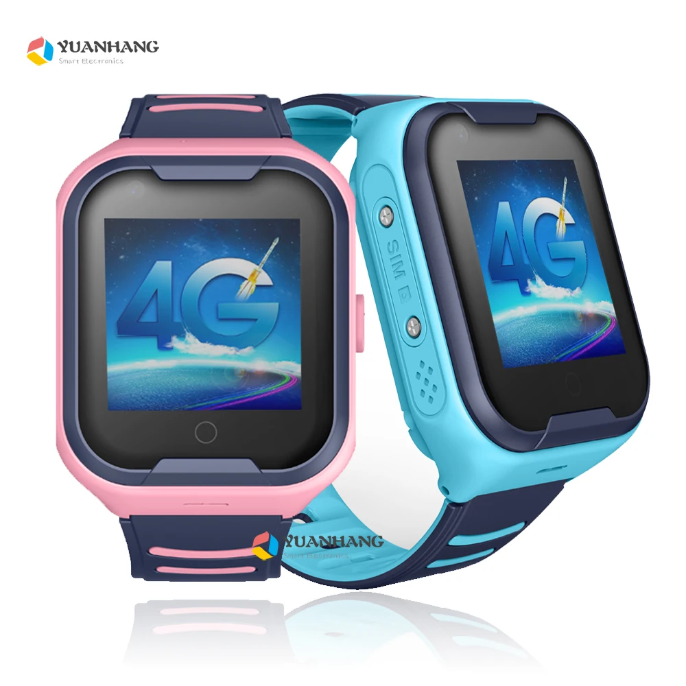 Скидка IPX7 водонепроницаемый Смарт Android 4G камера font b gps b font Wi Fi детские наручные часы SOS видео вызов монитор трекер местоположение Whatsapp часы