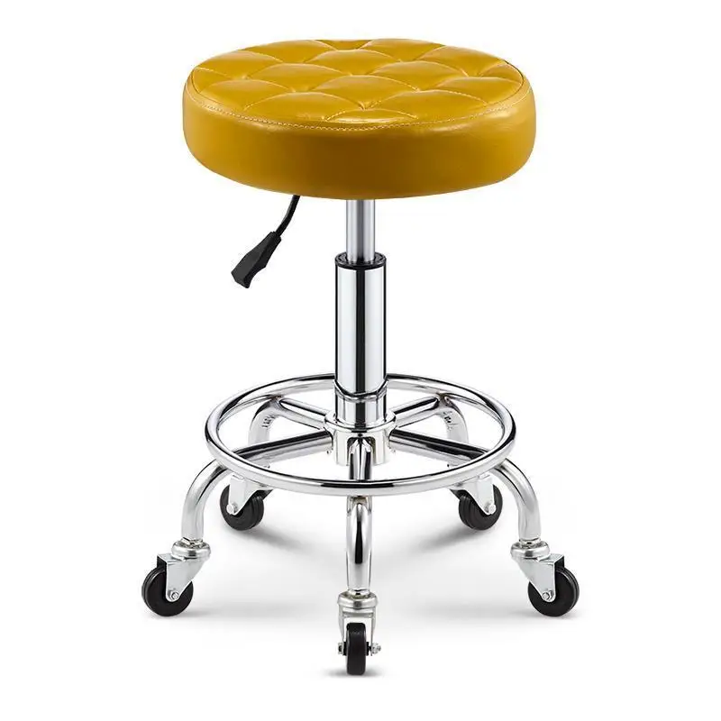 Version C Schoonheidssalon Sedia Stoelen Kappersstoelen мебель для ногтей макияж стул Парикмахерская салон магазин Парикмахерская стул - Цвет: Version C