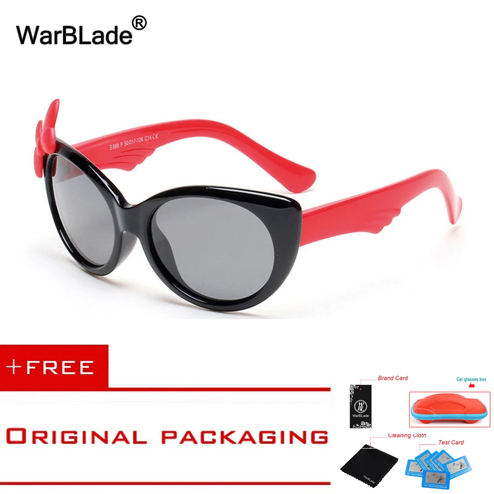 2018 New TR90 Flexible Kids Sunglasses Polarized Baby Boy Girls Sun