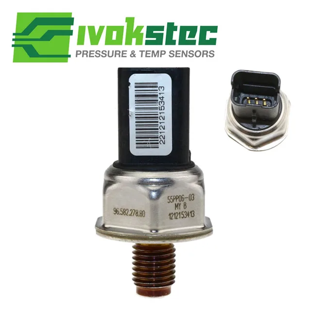 Free Shipping Fuel Rail Pressure Sensor For Ford Focus MK2 C MAX Fiesta