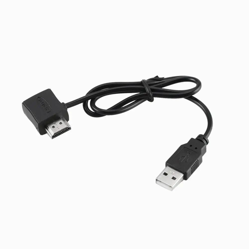 

Portable 50CM USB 2.0 HDMI Male To Female Adapter Extender Power Supply Connector Cable for 1080P HDTV Male Cable