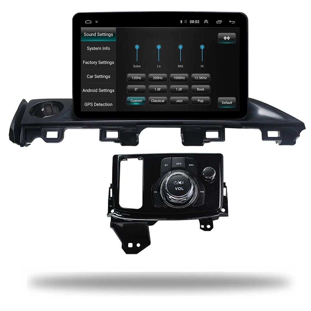 Cheap Android 8.1 Car Radio GPS Navigation for Mazda 6 Atenza 2017 Multimedia Player Car Stereo Audio Headunit Video WIFI 7
