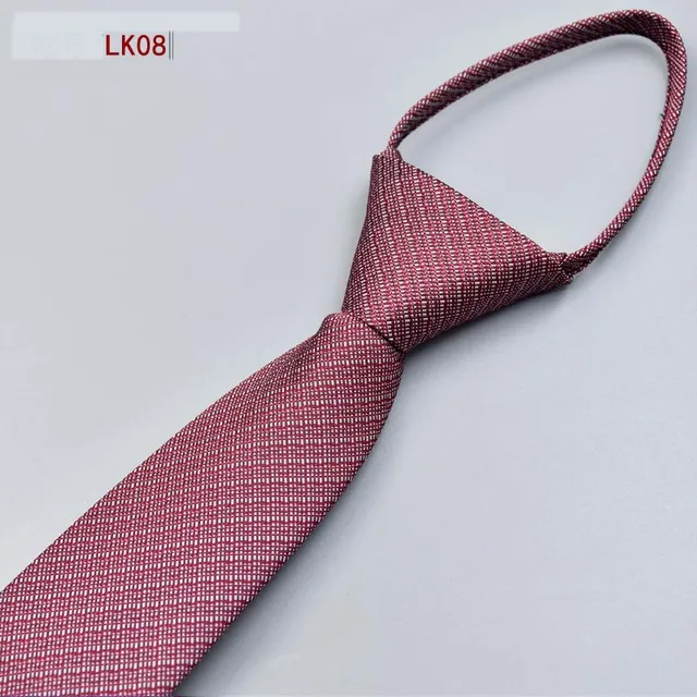 Buy Mens Fashion Lazy Zipper tie 6cm Men's neckties
