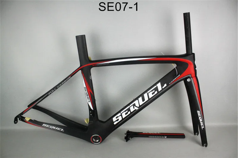 Sale 2019 Seuqel DCRF07 carbon bike road frame T800 BB30/BSA OEM color carbon bicycle frame for high people 24 Sale 2019 Seuqel DCRF07 carbon bike road frame T800 BB30/BSA OEM color carbon bicycle frame for high people 24