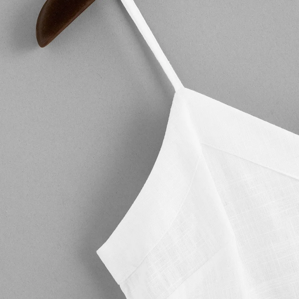 Женская модная блузка без рукавов на бретельках однотонная блуза пуговицах