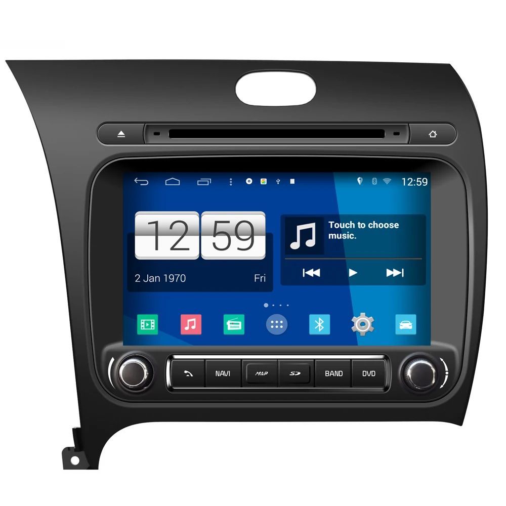 Дорога Топ winca s160 Android 4.4 автомобиль GPS dvd плеер головное устройство для KIA K3 Forte Cerato