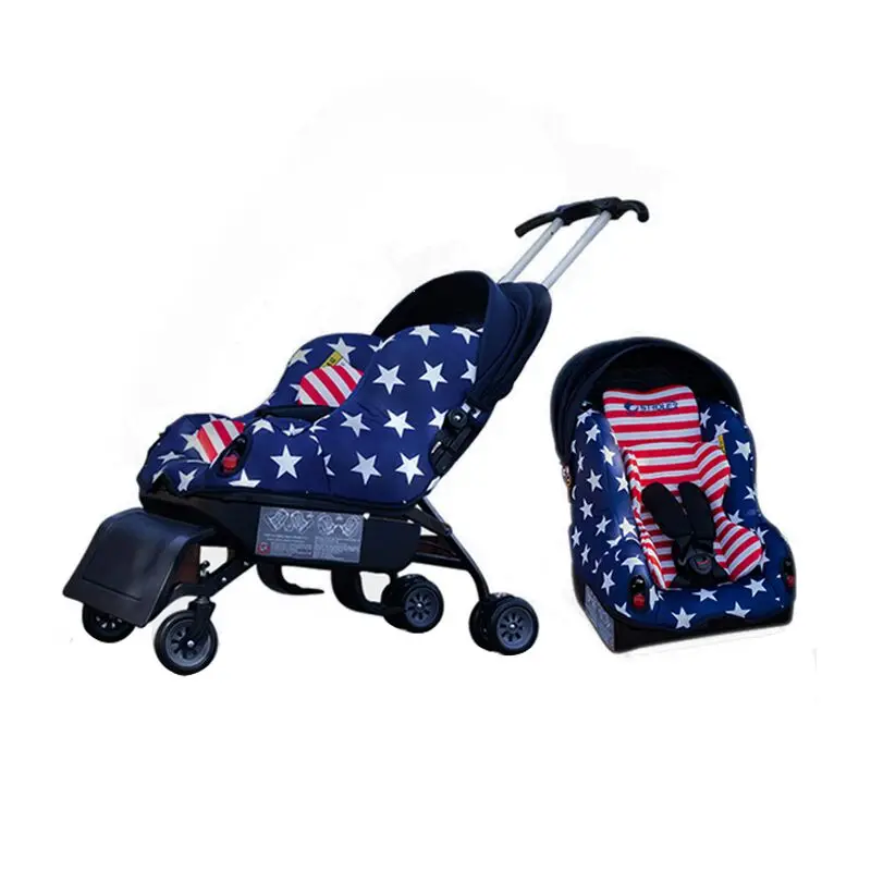 

5 in 1 baby car safety seat stroller simple 0-4 year old portable can sit and lie down baby increase seat