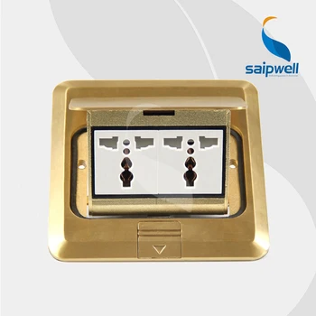 

Six holes multi-function pop-up waterproof Floor socket (SP-1F01)