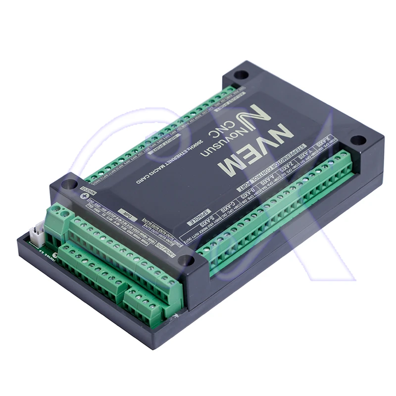 Бесплатная доставка NVEM V2.1 6 осевой контроллер с ЧПУ 200 кГц Ethernet MACH3 карта
