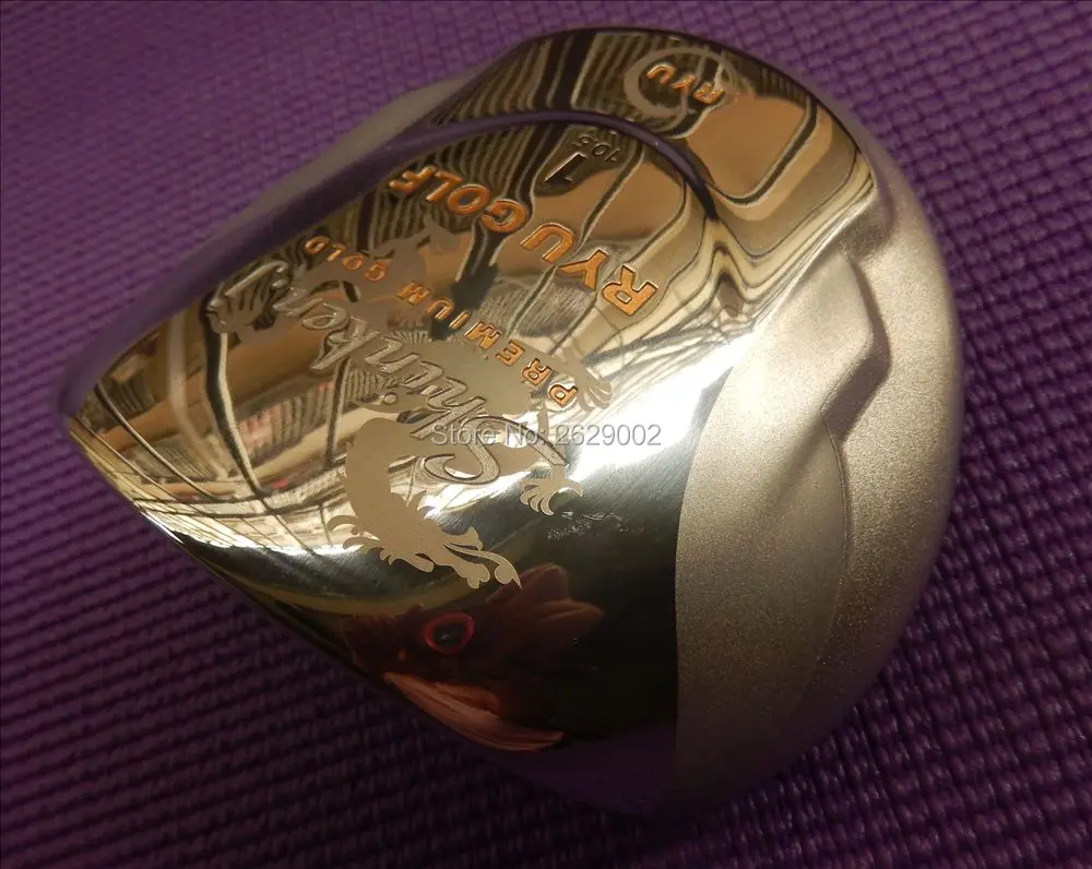 RYU Shinken titanium driver golf head серебристого цвета только 10,5 deg Лофт