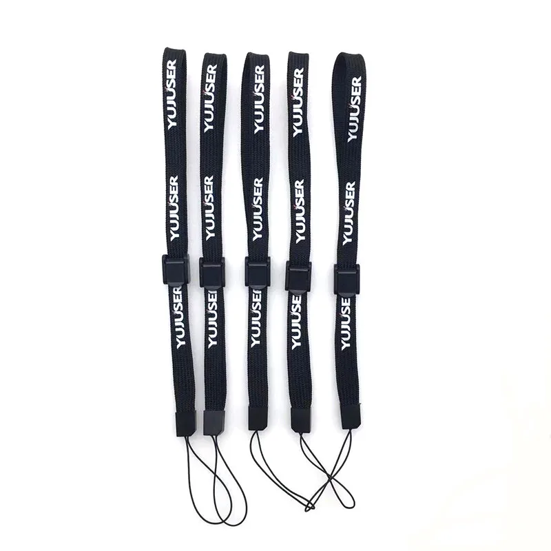 

EUPNHY 5Pcs/Set YUJUSER Logo Adjustable Lanyard Straps for Keys Mobile Phone Bluetooth Shutter USB Flash Drive Lens Cover