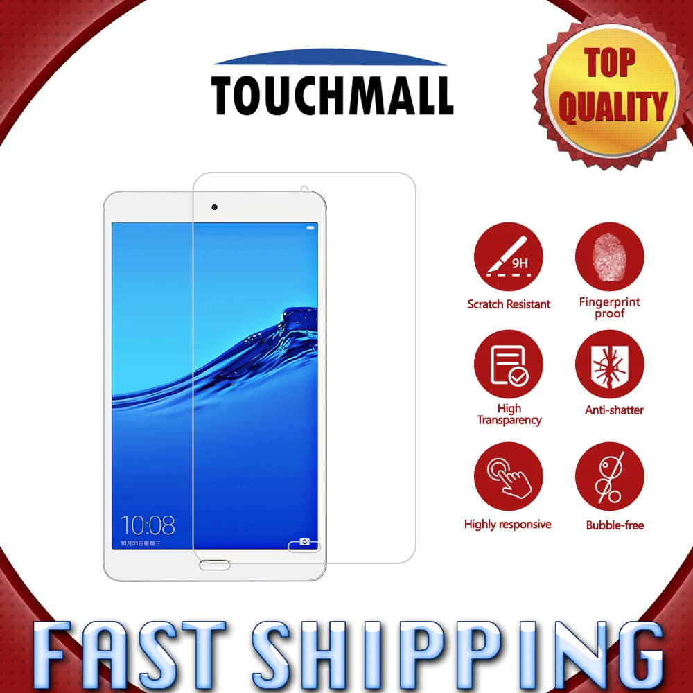 

New Protective Tempered Glass Film For Huawei Honor Waterplay 8.0 HDL-W09 8inch Screen Protective Film Scratch Proof Ultra Clear