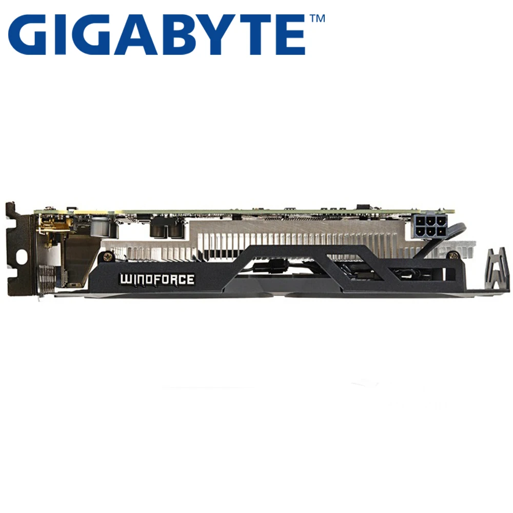 GIGABYTE, оригинальная Видеокарта GTX 950, 2 Гб, 128 бит, GDDR5, видеокарты для nVIDIA, видеокарты VGA, Geforce GTX950, Hdmi, Dvi, используется игра