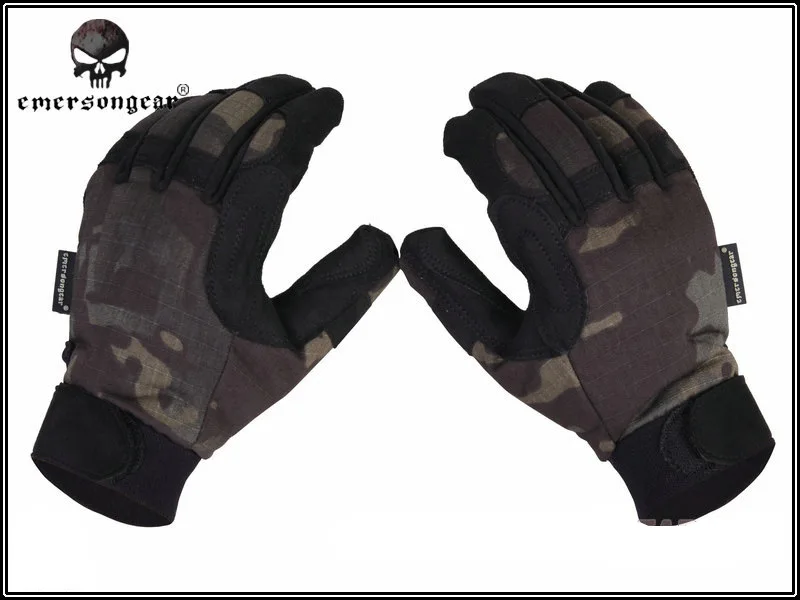 Emerson боевые военные игры Спорт на открытом воздухе перчатки, Мужские Женские тактические перчатки, военные Мотоциклетные Перчатки MCBK охотничьи перчатки - Цвет: MCBK