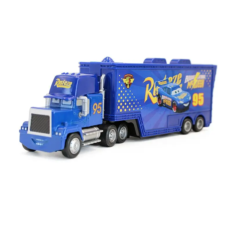 5 Новинка, disney Pixar Sedan 3, Молния Маккуин, фриттер, Френк, крошечный, 1:55, литая металлическая модель, игрушечный автомобиль, детский подарок - Цвет: 5