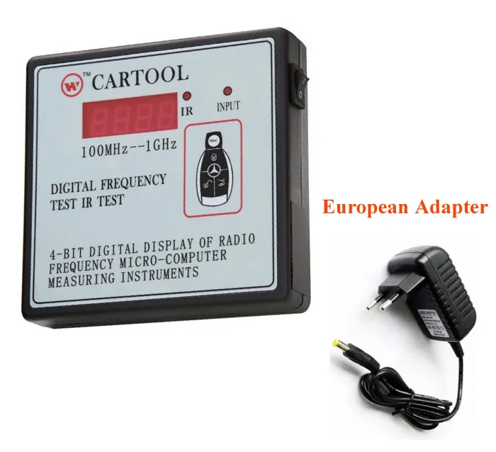 Цифровой частотный тест CARTOOL ИК детектор частотомер частота счетчик частоты