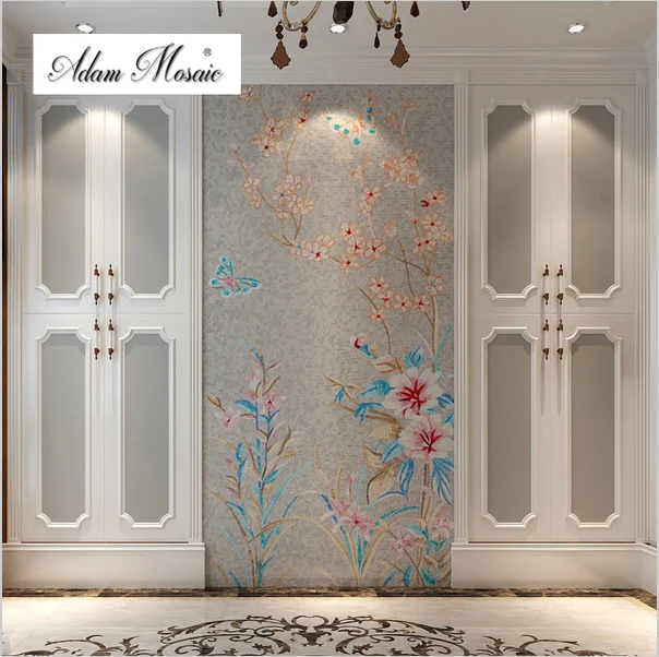 Acquista all'ingrosso online grigio mosaico piastrelle del bagno ...
