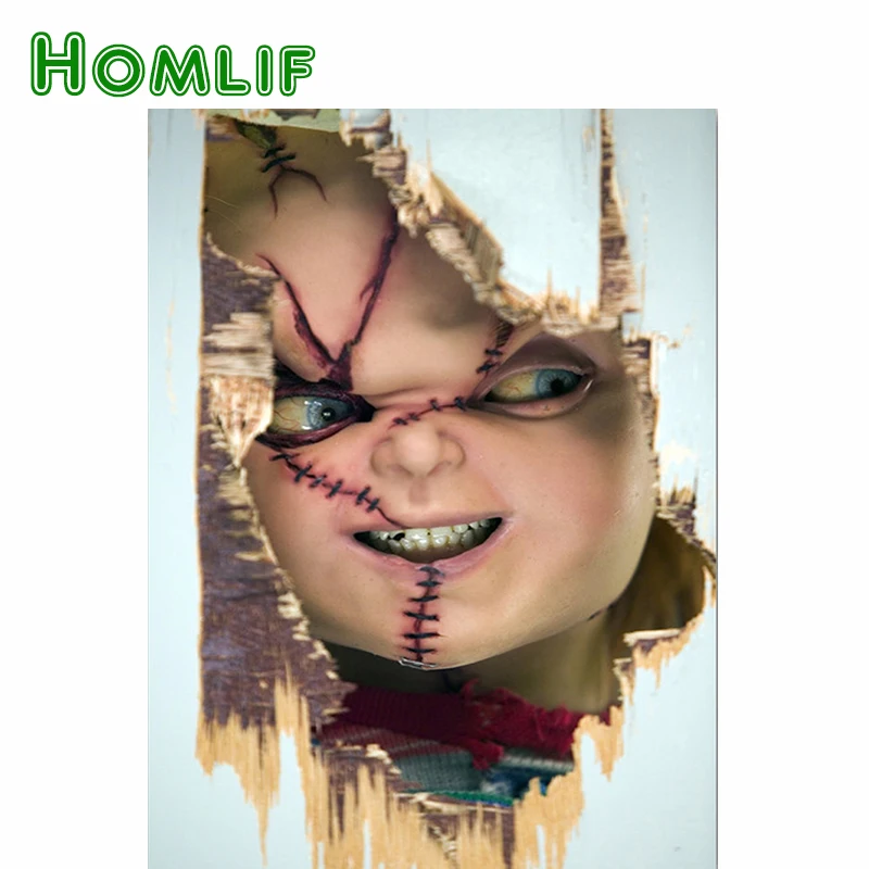 Алмазная мозаика HOMLIF 5D для творчества алмазная живопись страшный фильм невеста