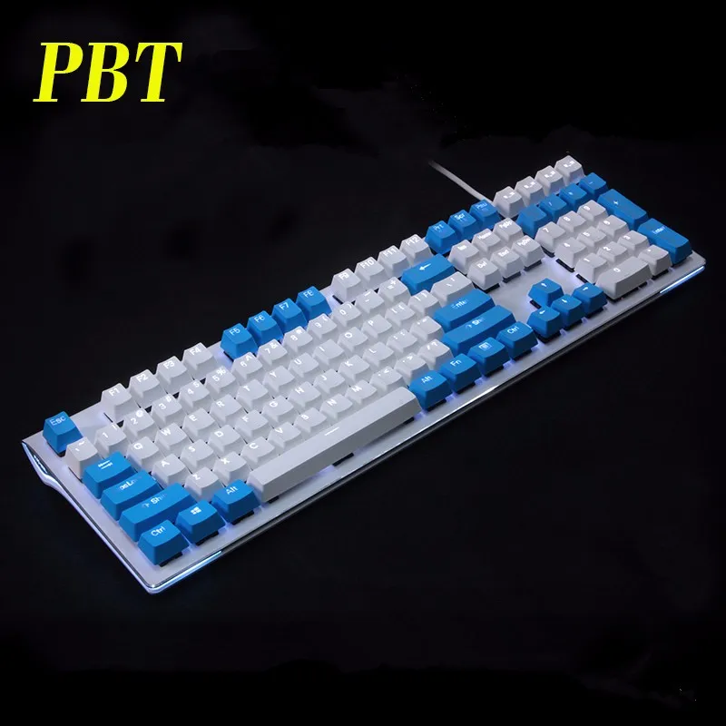 Подсветка 108 ANSI ISO раскладка Толстая PBT Keycap двойная съемка подсветка колпачки для OEM Cherry MX переключатели Механическая игровая клавиатура