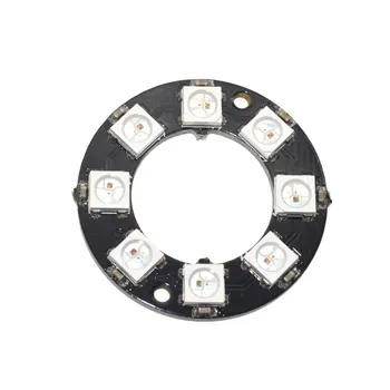 

RGB LED Ring 8 Bits LEDs WS2812 5050 RGB LED Ring Lamp Light with Integrated Drivers
