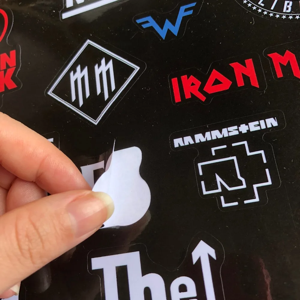 Rock Band Music Theme Laptop Sticker for Macbook Decal Pro Air Retina 11\ Rock Band Music Theme Laptop Sticker for Macbook Decal Pro Air Retina 11\