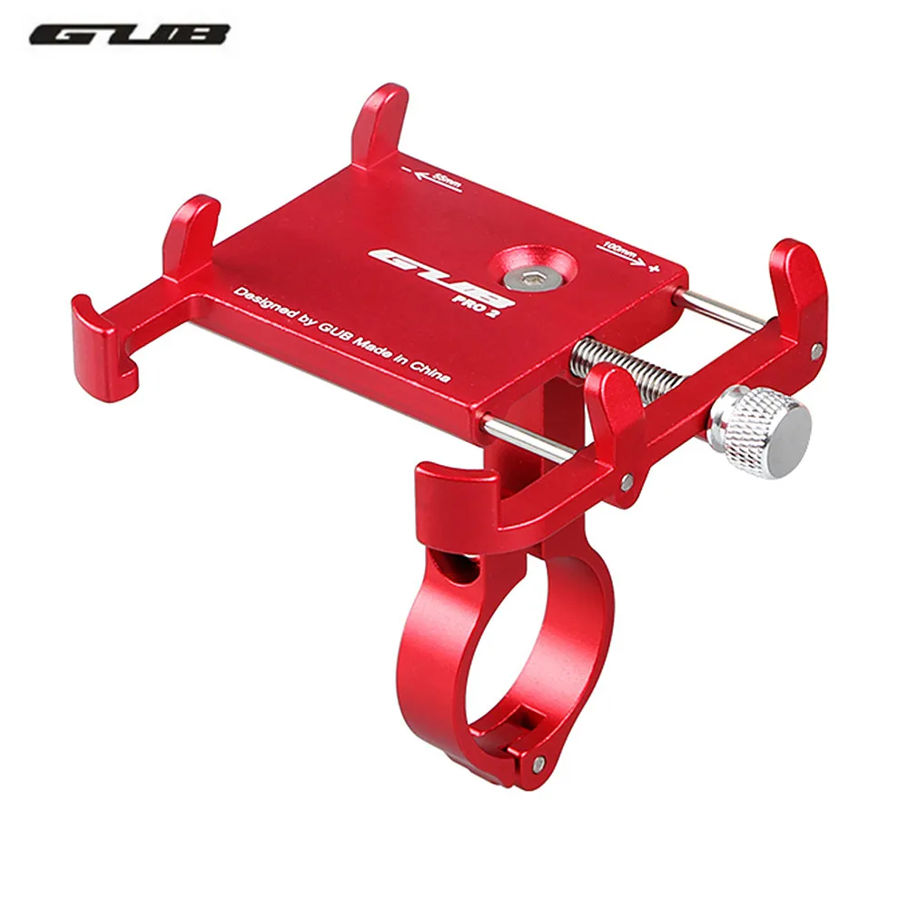 

GUB Bicycle Phone Holder for 3.5-6.2inch Smart Mobile PhoneBike Handlebar Clip Stand Universal Support GPS Bike Phone Stand