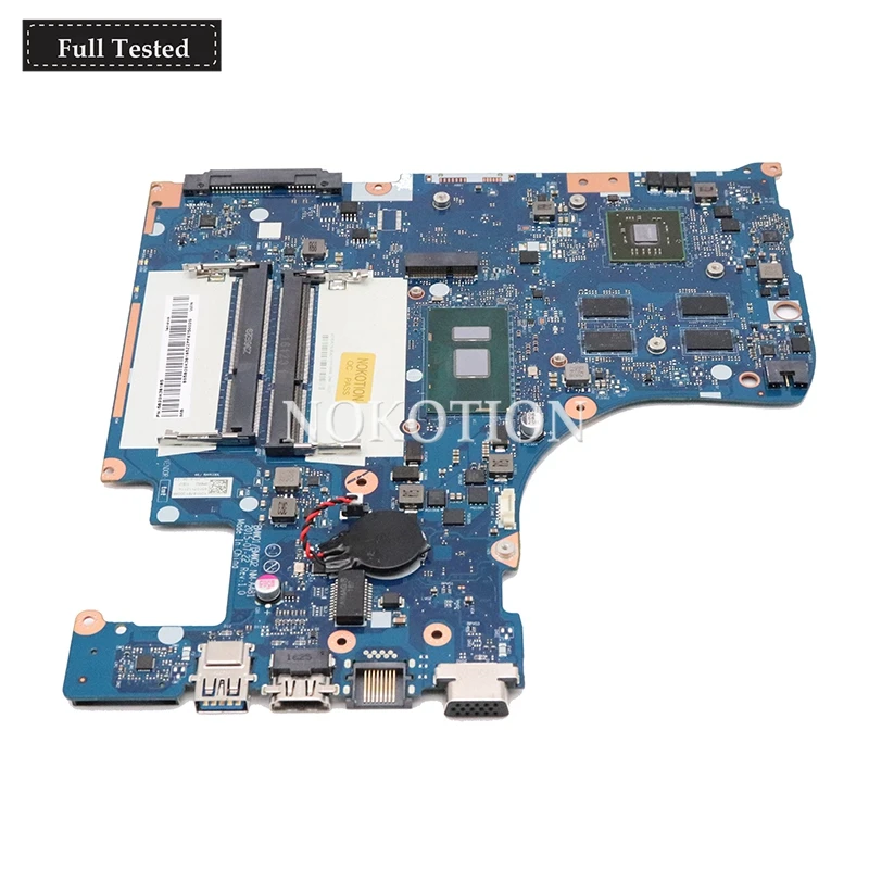 low cost  NOKOTION BMWQ1 BMWQ2 NM-A481 Main board For Lenovo Ideapad 300-15ISK Laptop motherboard SR2EU i3-61
