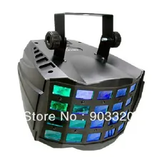 Горячая 4 слоя RGBW светодиодные светильники-бабочки с пультом дистанционного управления для бара, KTV, отеля, сценического освещения