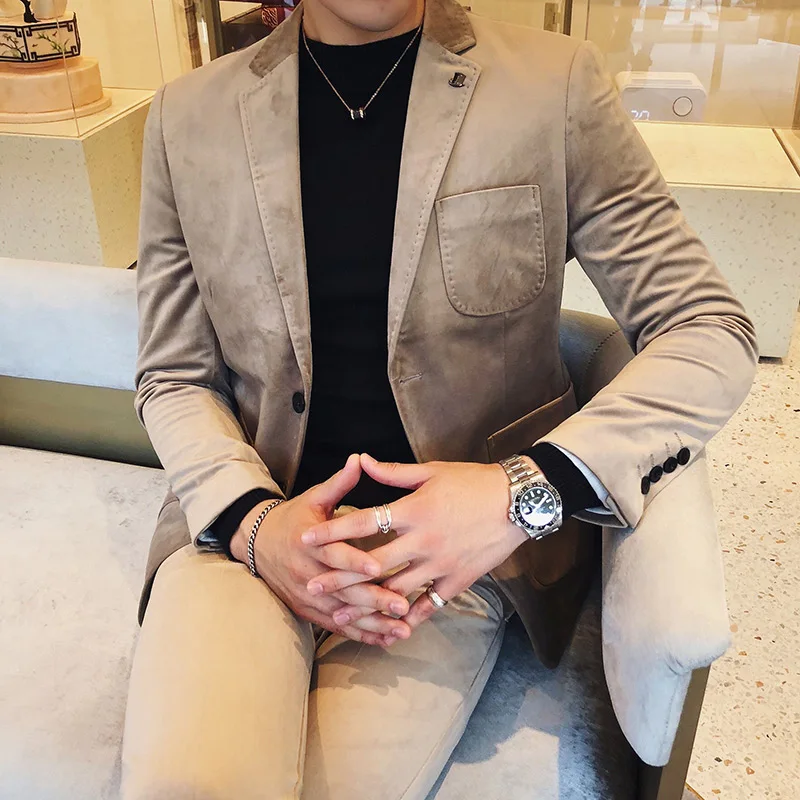 Birtish Стиль мужской костюм Slim Fit Винтаж мужские костюмы дизайнеры 2018 вечерние с