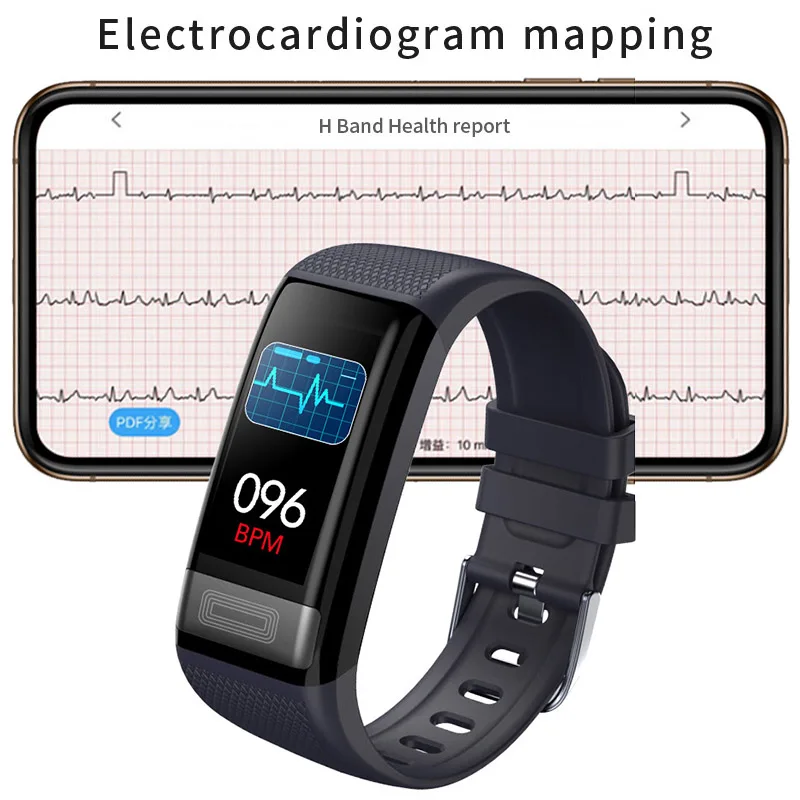 ECG PPG Smart Watch Waterproof Blood Pressure Incoming Call Sleep Monitor Smart Band Health Wristband Fitness Activity Tracker ECG PPG Smart Watch Waterproof Blood Pressure Incoming Call Sleep Monitor Smart Band Health Wristband Fitness Activity Tracker