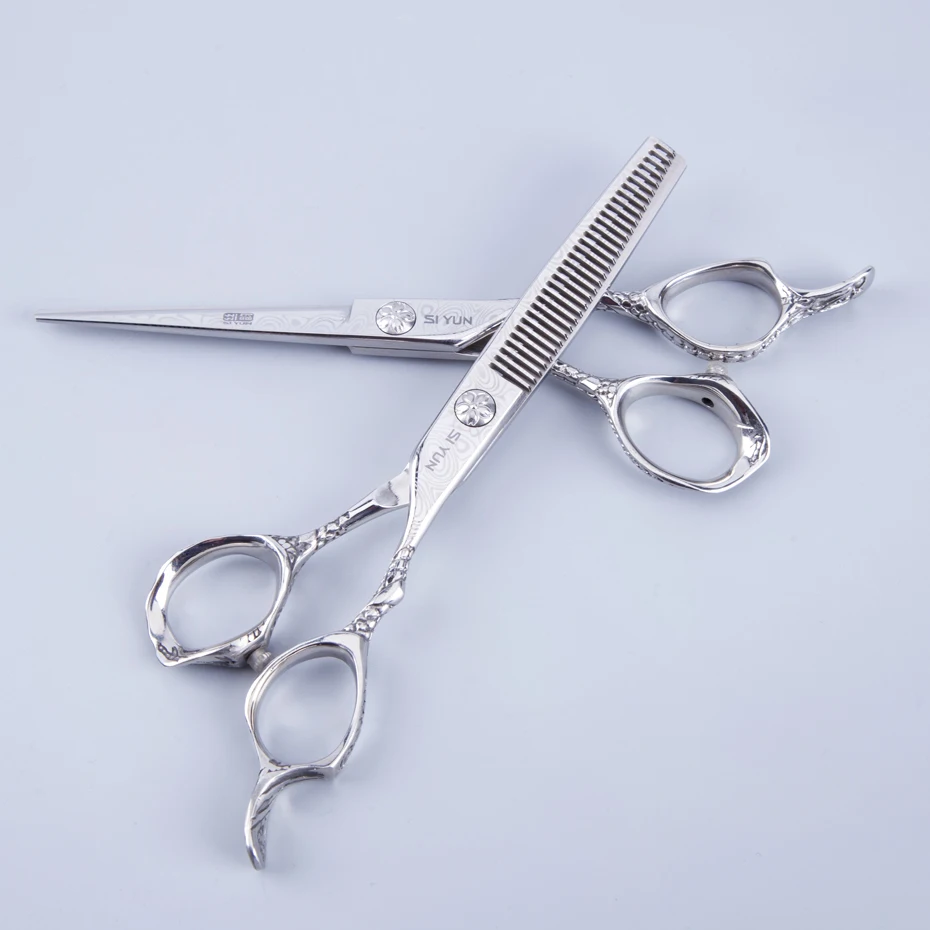 

SI YUN 6.0inch(17.00cm) length DPS60 model of hair cutting scissors