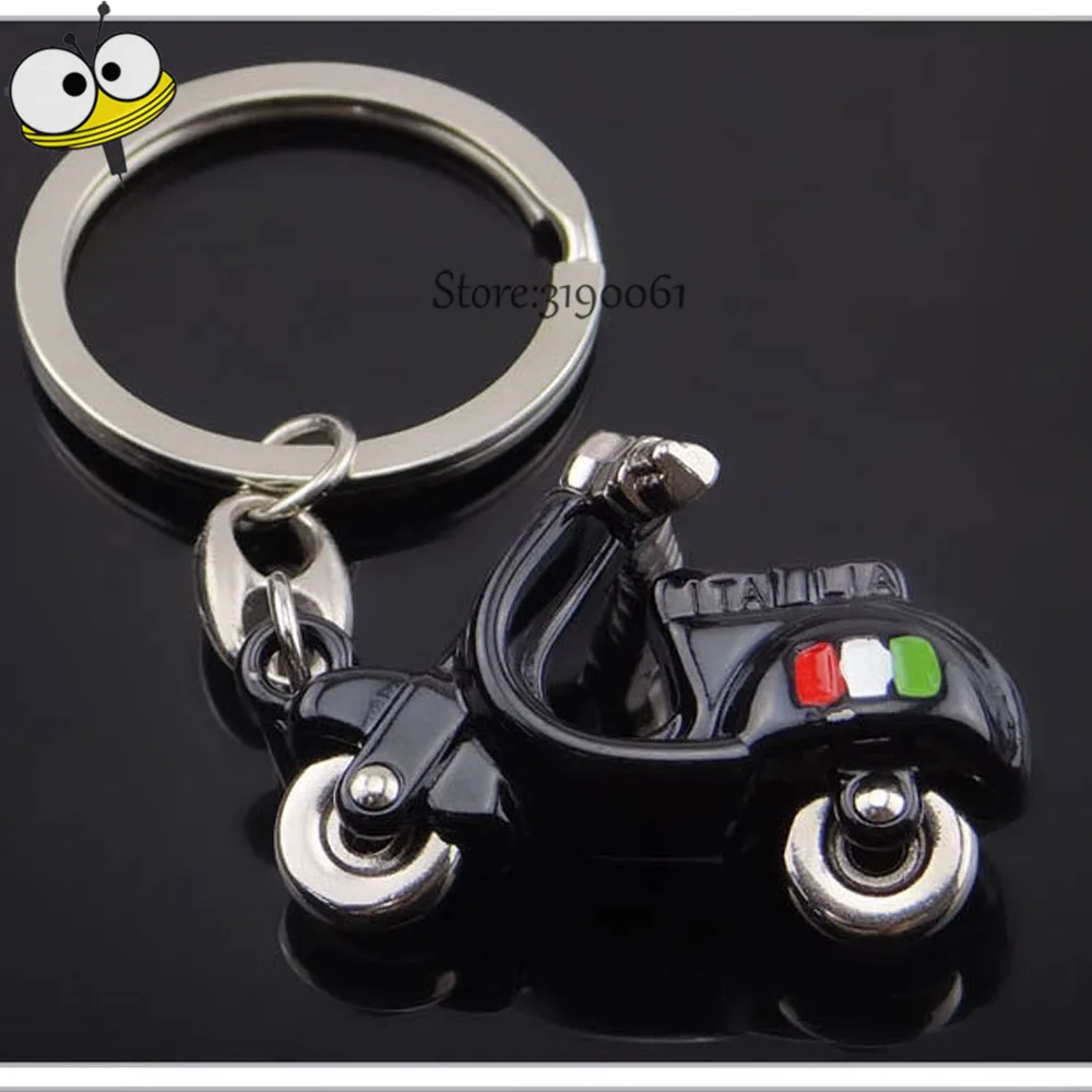 3D брелок для мотоцикла Ducati Vespa Suzuki Honda Yamaha Fiat Piagggio BMW мотоциклы автомобильные