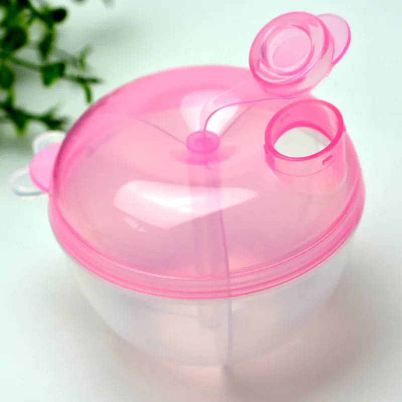 1 шт. портативный для малышей молочный порошок формула диспенсер контейнер для хранения кормления коробка для ребенка - Цвет: Розовый