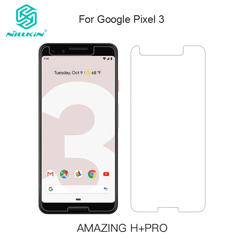 

Nillkin Amazing H+PRO Screen Protector for Google Pixel 3 Tempered Glass for Pixel3 5.5" 9H Protective Guard Front Film 2.5D