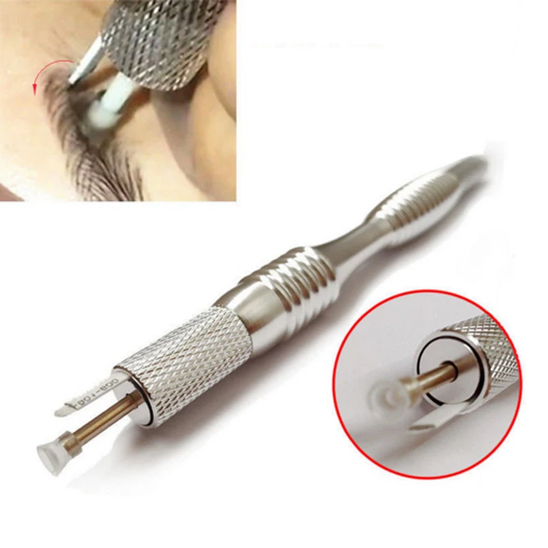 

New /4 in 1/ 50pcs manual Microblading Eyebrow Line Pen Tattoo Machine For Permanent Makeup Eyebrow +20pcs 18U pin Needles