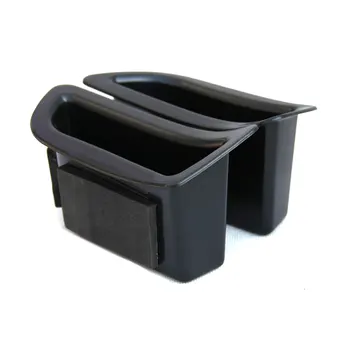 

2X Fit For Volvo V40 V40CC Black Car Front Door Handle Storage Box Armrest Container Holder Organizer Tray Car Accessories
