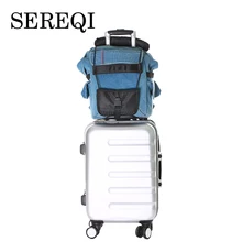 Sereqi дорожный эластичный Телескопический багажный ремень дорожные сумки чемодан фиксированный ремень тележка регулируемые дорожные аксессуары