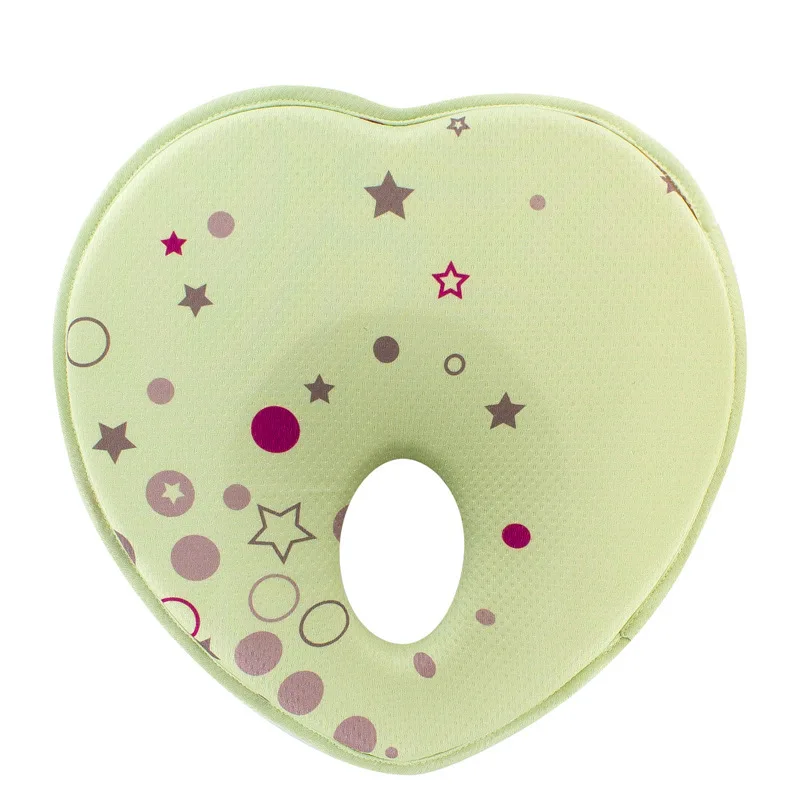 

Unisex Cute Heart Baby Pillows Anti Migraine Newborn Infant Memory Finalize The Design Pillow