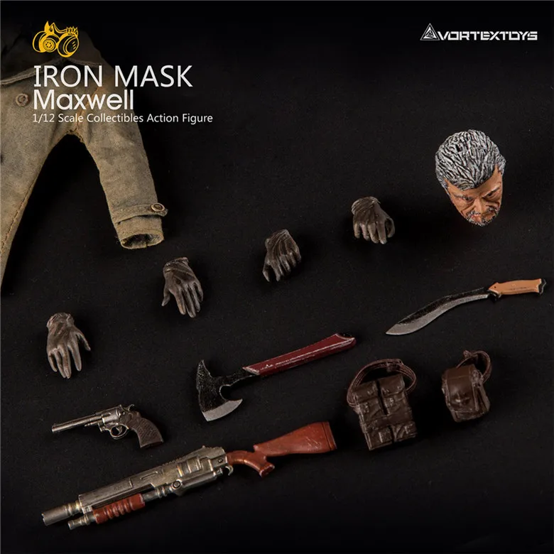 6 дюймов 2 головки VortexToys YEW Maxwell 1/12 набор солдат Модель Коллекция игрушек для подарка