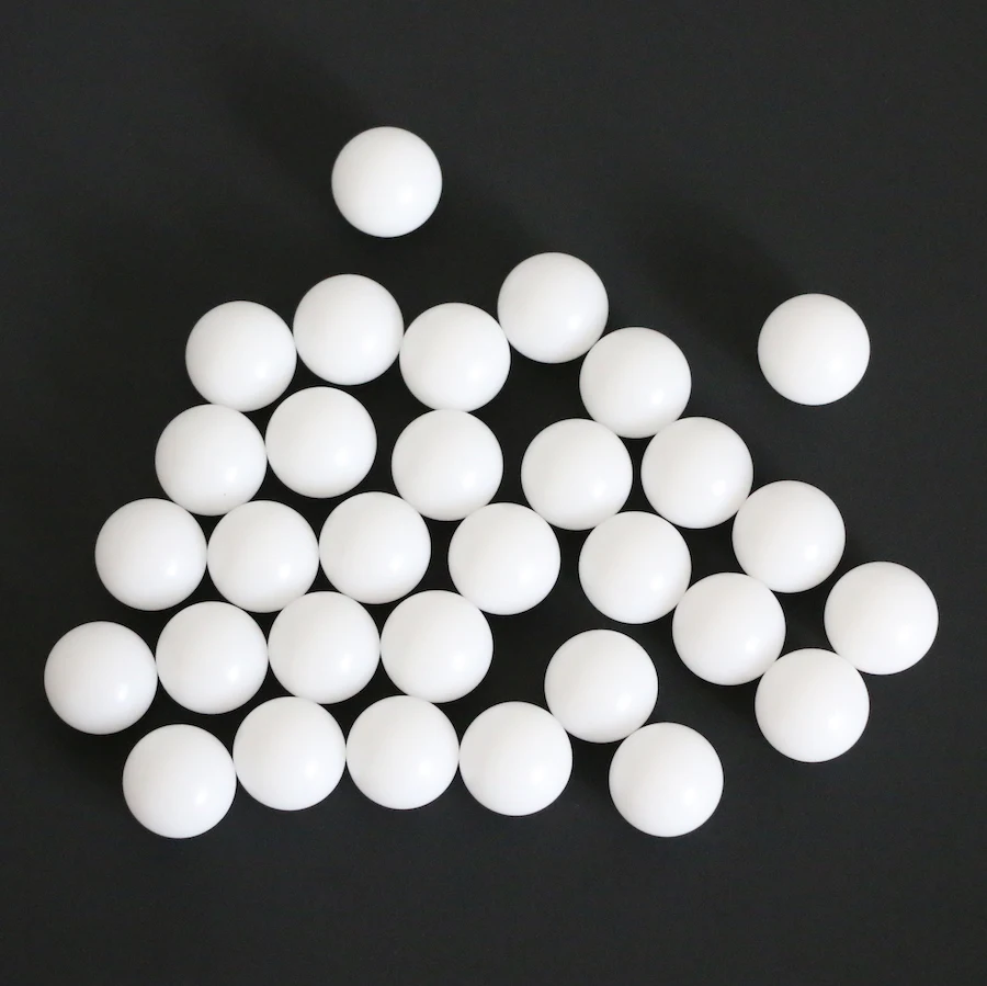 

14.288mm ( 9/16'' ) 500pcs Delrin Polyoxymethylene (POM) /Celcon Plastic Solid Balls for Valve component, bearing application