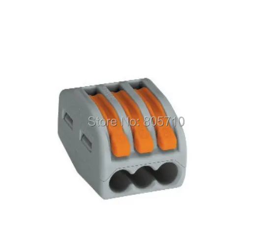 

222-413 Original WAGO connector, led splice connector, LED Light connector, led Terminal Block, 100% Original WAGO 50pcs/box