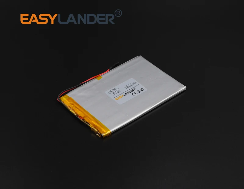 3 шт./лот 7 V 1500mAh литий полимерный ионный аккумулятор Fr Bluetooth планшетный ПК PDA