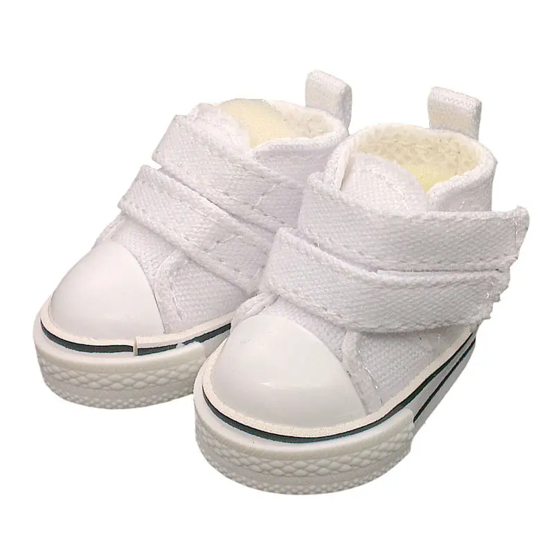 Tilda 5pairs/lot 5cm Canvas Shoes For BJD Doll,Original Textile Doll 1/