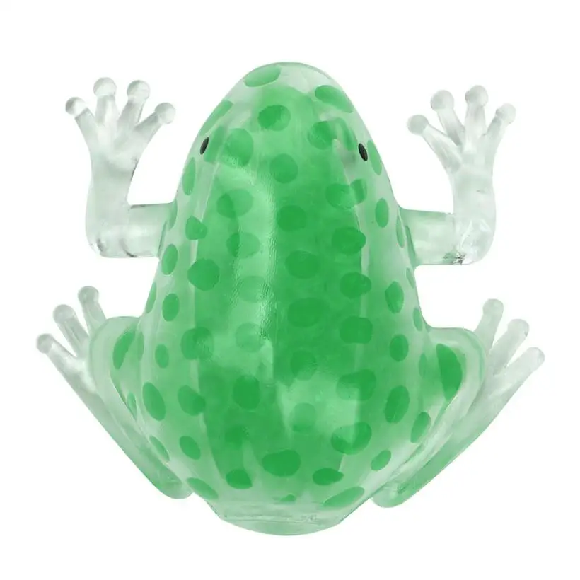 

Novelty 8cm Bead Stress Ball Sticky Compress Frogs Squeezing Stress Relief Toy 27