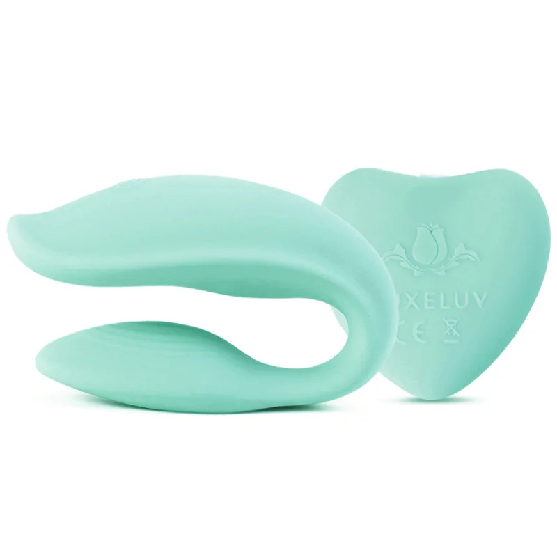 Wowyes Waterproof Silicone C Type Dual Vibrator Remote Control Clitoral & G-Spot Vibrators For Couples Adult Sex Toys For Women