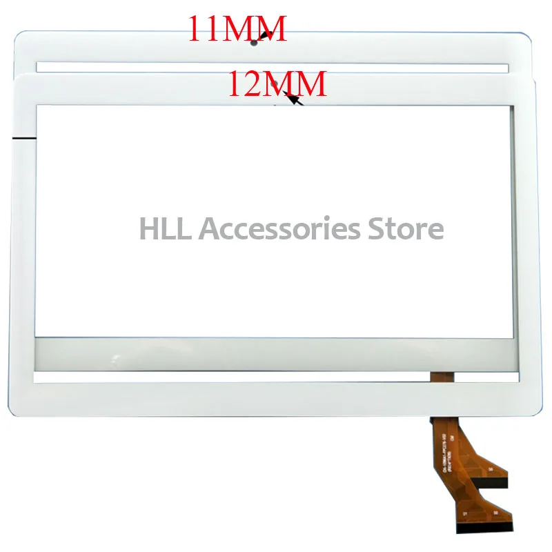 

free shipping For 10.1inch White touch screen GT10JTY131 V4.0 Touch Panel Digitizer Glass Sensor Replacement