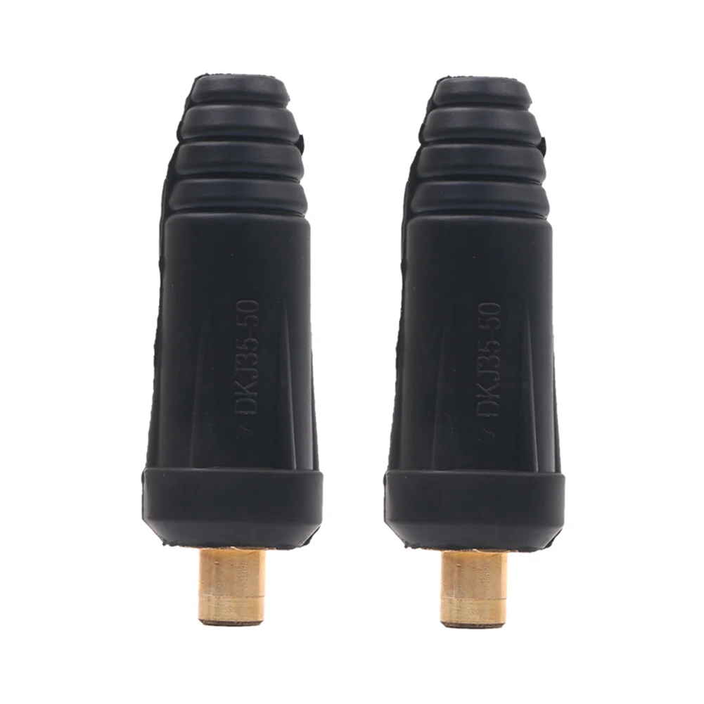 A● DKL-50 Rubber Cover 200-315A Welding Cable Joint Connector Set 