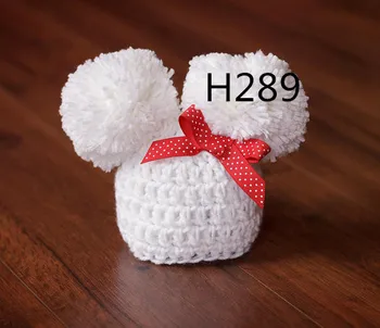 

Newborn Baby Hospital Hat, white color Classic Bonnet for Photo Prop