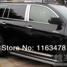 Для Toyota Highlander 2008 2009 2010 2011 2012 2013 ABS Хромированная Отделка боковой двери
